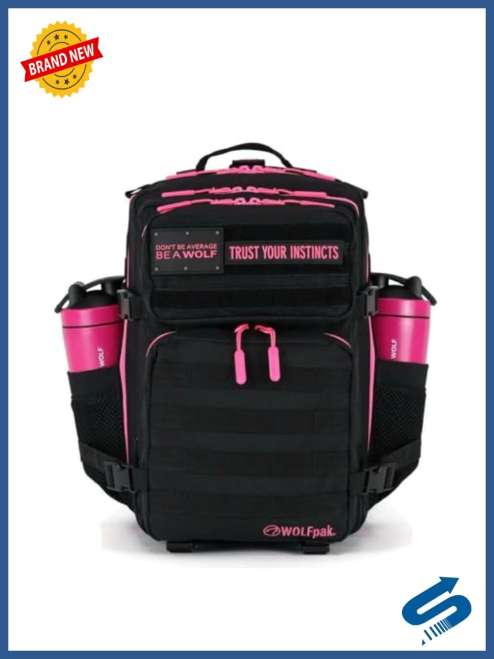 35L Athletic Gym Backpack 1000D Waterproof Oxford MOLLE Laptop